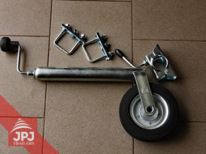 Stützrad für Quad-Anhänger