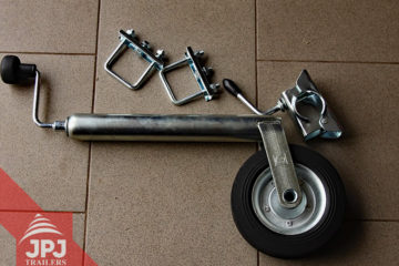 Stützrad für Quad-Anhänger