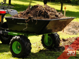 ATV trailer mit Plastikpritsche