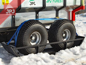 Satz Skier für atv trailer Arbeiter