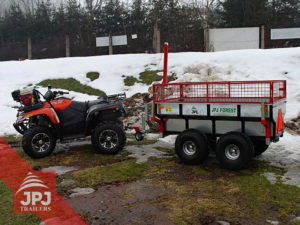 Vergrößern Rumpf ATV Trailer Profi Arbeiter