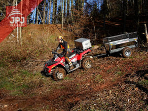 trailer fur quads