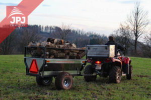 Rasentraktor und ATV Trailer