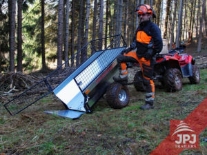 atv trailer für atv und kleiner traktor